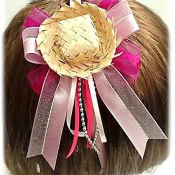 Comprar o produto de 1125 - Kit tiara laços e chapéuzinho em Kits Festa em Tietê, SP por Solutudo