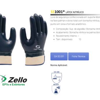 Comprar o produto de Luva Latex Nitrilica (SS1001) em EPI's em Boituva, SP por Solutudo