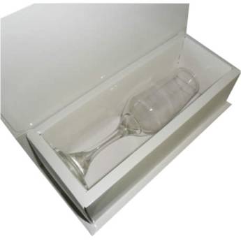 Comprar o produto de Emb p/ 01 Taça Champagne - cartão branco (estojo) em Embalagens em Jundiaí, SP por Solutudo