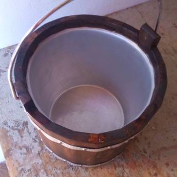 Comprar o produto de balde madeirado personalizado em A Classificar em Birigui, SP por Solutudo