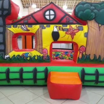Comprar o produto de Piscina de bolinha inflável- Casinha em Brinquedos e Hobbies em Araçatuba, SP por Solutudo
