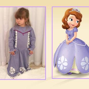 Comprar o produto de Fantasia Pijama  de Princesa em Calçados, Roupas e Bolsas em Avaré, SP por Solutudo