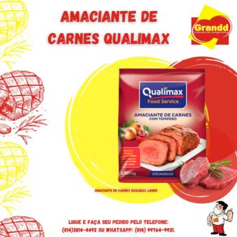 Comprar o produto de AMACIANTE DE CARNE QUALIMAX em Alimentos e Bebidas em Botucatu, SP por Solutudo