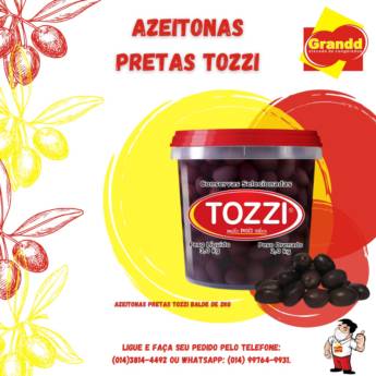 Comprar o produto de AZEITONA TOZZI AZAPA em Alimentos e Bebidas em Botucatu, SP por Solutudo