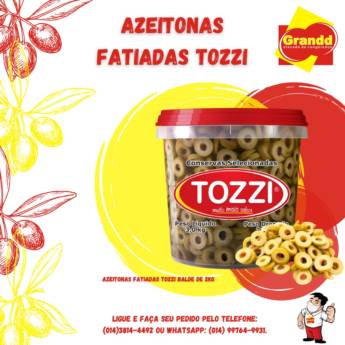 Comprar o produto de AZEITONA FATIADA em Alimentos e Bebidas em Botucatu, SP por Solutudo
