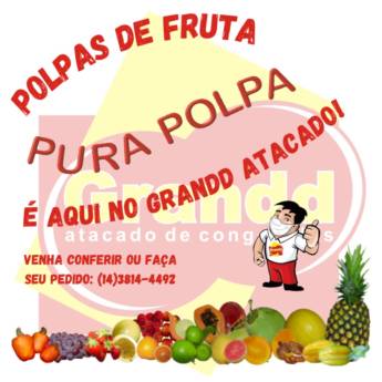 Comprar o produto de POLPA DE FRUTAS em Alimentos em Botucatu, SP por Solutudo