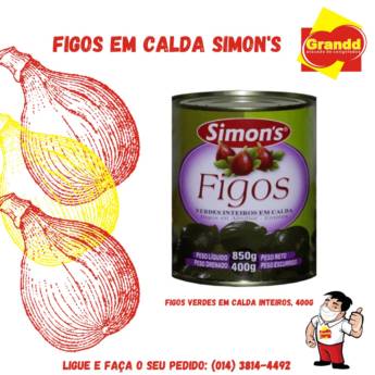 Comprar o produto de FIGO EM LATA SIMONS em Alimentos em Botucatu, SP por Solutudo