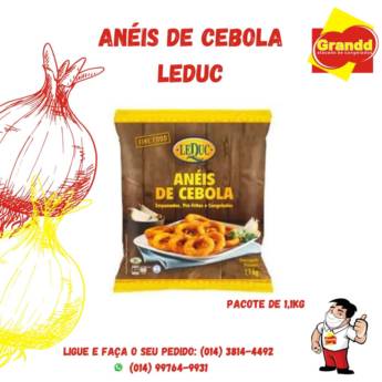 Comprar o produto de ANEL DE CEBOLA LEDUC 1,1 KG em Alimentos em Botucatu, SP por Solutudo