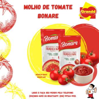 Comprar o produto de MOLHO BONARE 170 GRAMAS em Alimentos em Botucatu, SP por Solutudo