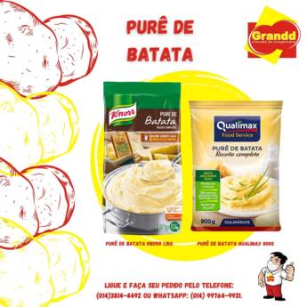 Comprar o produto de PURES DE BATATA em Alimentos em Botucatu, SP por Solutudo