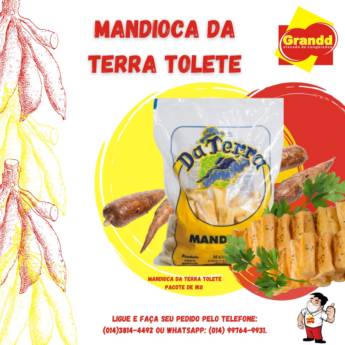 Comprar o produto de MANDIOCA DA TERRA 1KG CONGELADA em Alimentos em Botucatu, SP por Solutudo