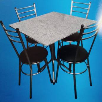 Comprar o produto de Mesa com 4 cadeiras em Casa, Móveis e Decoração em Avaré, SP por Solutudo