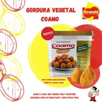 Comprar o produto de BALDE DE GORDURA COAMO em Alimentos em Botucatu, SP por Solutudo