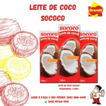 Comprar o produto de LEITE DE COCO 1 LITRO em Alimentos em Botucatu, SP por Solutudo