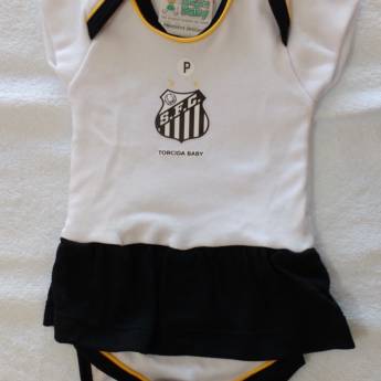 Comprar o produto de Kit 3 Peças Torcida Baby (Santos) em Outros em Botucatu, SP por Solutudo