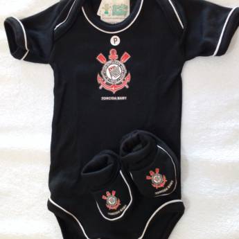 Comprar o produto de Kit 2 Peças Torcida Baby (Corinthians) em Outros em Botucatu, SP por Solutudo
