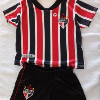 Comprar o produto de Conjunto Micro Dry Sublimado (São Paulo) em Com Short em Botucatu, SP por Solutudo