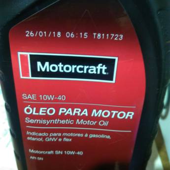Comprar o produto de Óleo Semisintetico 10w40 motorcraft em A Classificar em Foz do Iguaçu, PR por Solutudo