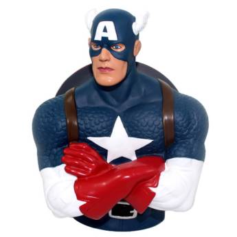 Comprar o produto de cofre busto Capitão America  em Capitão América em Itatiba, SP por Solutudo