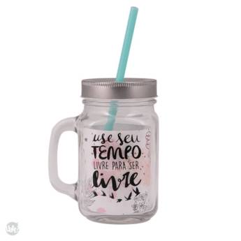 Comprar o produto de CANECONSERVA COM CANUDO CULTIVE SONHOS UATT em Canecas em Itatiba, SP por Solutudo