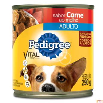 Comprar o produto de Pedigree Lata  em Ração para Cachorros em Botucatu, SP por Solutudo
