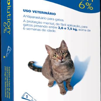 Comprar o produto de Revolution Gatos 2,6 - 7,5kg em Higiene em Botucatu, SP por Solutudo