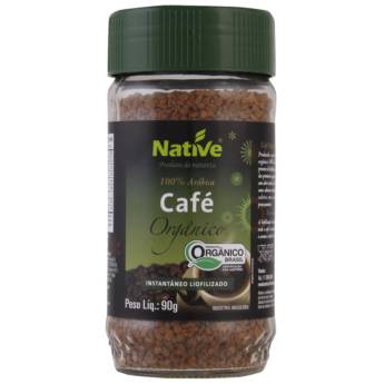 Comprar o produto de Café Orgânico Instantâneo Native 90g em Alimentos e Bebidas em Bauru, SP por Solutudo