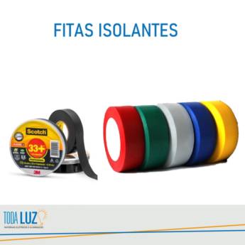 Comprar o produto de Fita Isolante em Materiais Elétricos pela empresa Toda Luz Materiais Elétricos e Iluminação em Atibaia, SP por Solutudo