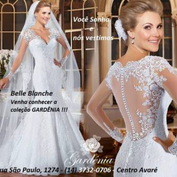 Comprar o produto de Vestido de Noiva Coleção Gardênia  em Outros Serviços em Avaré, SP por Solutudo