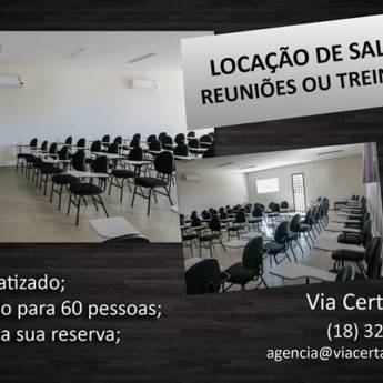 Comprar o produto de Locação de Salas para Reuniões e Treinamentos em Imóveis em Birigui, SP por Solutudo