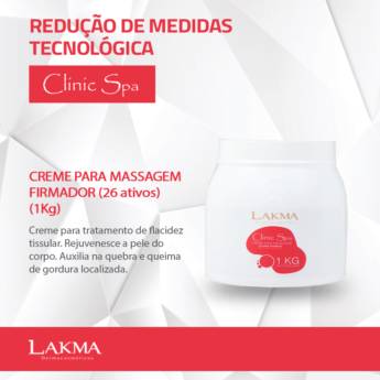 Comprar o produto de CREME PARA MASSAGEM FIRMADOR 26 ATIVOS 1KG em Massagem em Bauru, SP por Solutudo