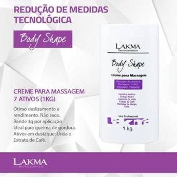 Comprar o produto de CREME PARA MASSAGEM 7 ATIVOS 1KG em Massagem em Bauru, SP por Solutudo