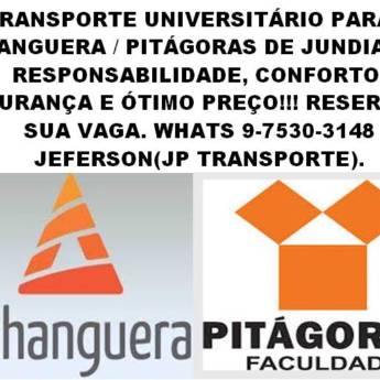 Comprar o produto de Transporte Universitário em Outros Serviços em Itatiba, SP por Solutudo