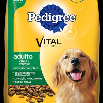 Comprar o produto de Pedigree Vital Adulto Carne e Vegetais 15 Kg em Ração para Cachorros em Ourinhos, SP por Solutudo