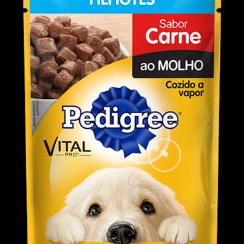 Comprar o produto de Pedigree Sachê Filhote Carne em Ração para Cachorros em Ourinhos, SP por Solutudo