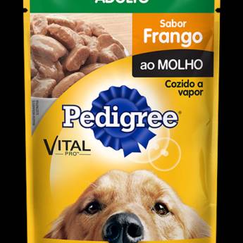 Comprar o produto de Pedigree Sachê Adulto Frango em Ração para Cachorros em Ourinhos, SP por Solutudo