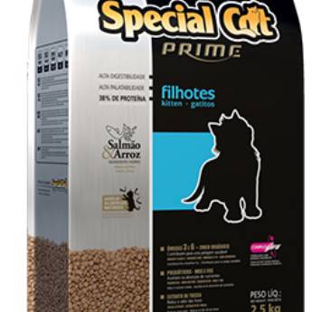 Comprar o produto de Special Cat Prime Filhotes em Ração para Gatos em Ourinhos, SP por Solutudo