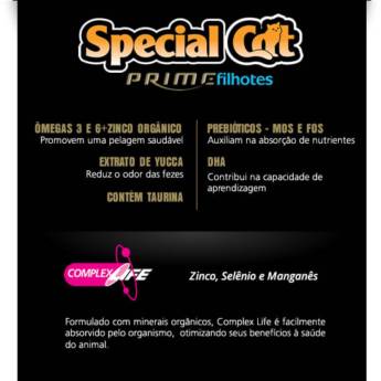 Comprar o produto de Special Cat Prime Filhotes em Ração para Gatos em Ourinhos, SP por Solutudo
