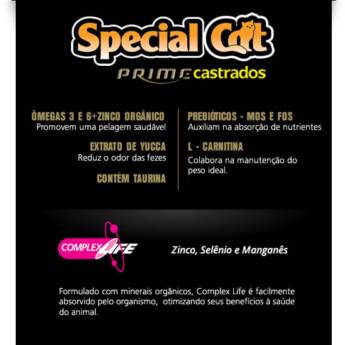 Comprar o produto de Special Cat Prime Castrados em Ração para Gatos em Ourinhos, SP por Solutudo