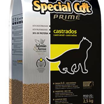 Comprar o produto de Special Cat Prime Castrados em Ração para Gatos em Ourinhos, SP por Solutudo