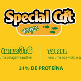 Comprar o produto de Special Cat Peixe em Ração para Gatos em Ourinhos, SP por Solutudo