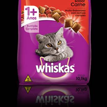 Comprar o produto de Whiskas Carne em Ração para Gatos em Ourinhos, SP por Solutudo