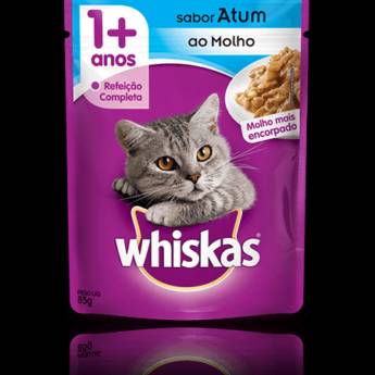 Comprar o produto de Whiskas Sachê Atum em Ração para Gatos em Ourinhos, SP por Solutudo