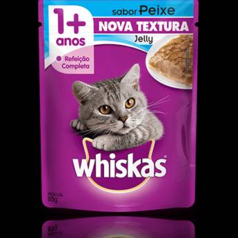 Comprar o produto de Whiskas Sachê Peixe em Ração para Gatos em Ourinhos, SP por Solutudo