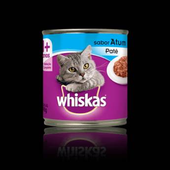 Comprar o produto de Whiskas Lata Patê Atum em Ração para Gatos em Ourinhos, SP por Solutudo