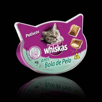 Comprar o produto de Whiskas Petiscos Anti Bola de Pelo em Ração para Gatos em Ourinhos, SP por Solutudo