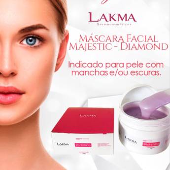 Comprar o produto de MÁSCARA FACIAL MAJESTIC DIAMOND 250GR em Limpeza da Pele em Bauru, SP por Solutudo