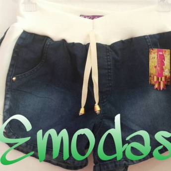 Comprar o produto de Shorts jeans com moletom em Shorts em Caraguatatuba, SP por Solutudo