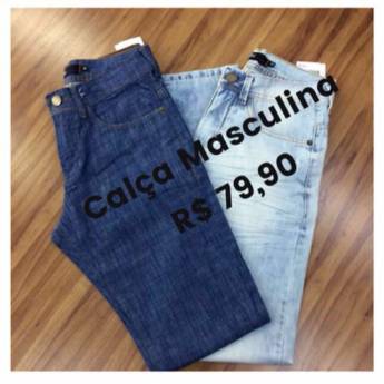 Comprar o produto de Calça jeans masculina em Avaré em Calças em Avaré, SP por Solutudo