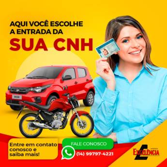 Comprar o produto de CNH Categoria A em Outros Serviços em Marília, SP por Solutudo